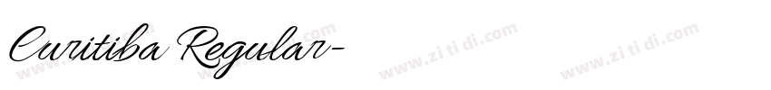 Curitiba Regular字体转换 Curitiba Regular字体转换